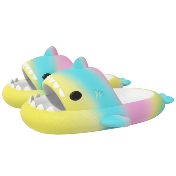 Gradient Rainbow Shark Slides - Image 5